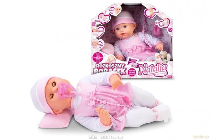 Lalka Natalia rozkoszny bobasek