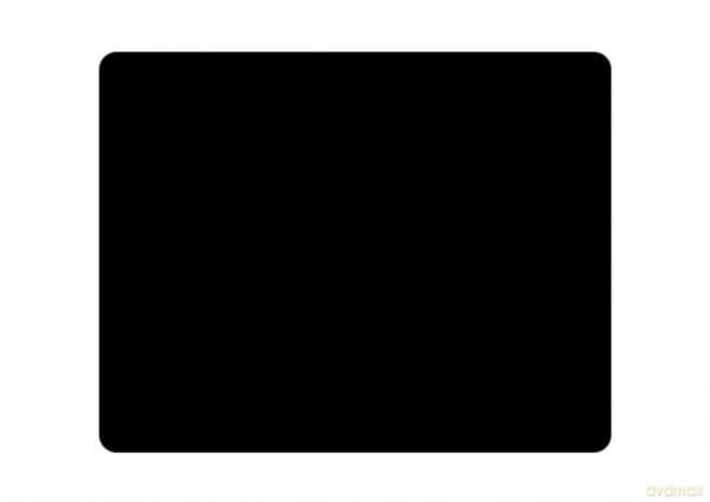 Podkładla pod mysz antypoślizgowa czarna 30x25cm