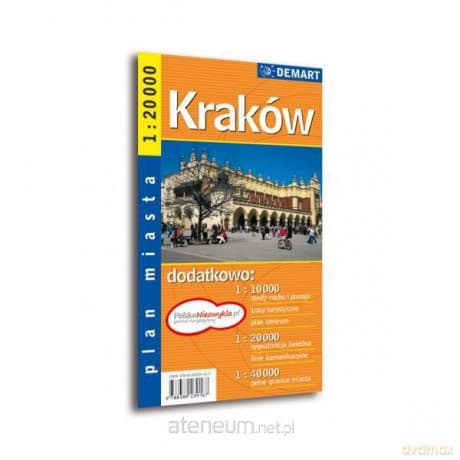 Kraków - plan miasta (mk. op.) 1:20t