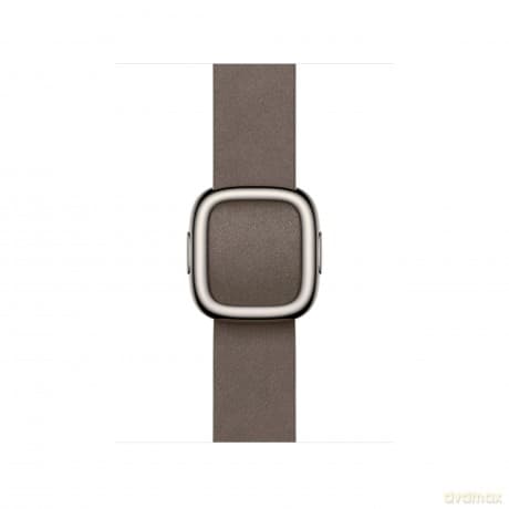 Pasek w kolorze szarobrązowym z klamrą nowoczesną do koperty 42 mm - rozmiar L