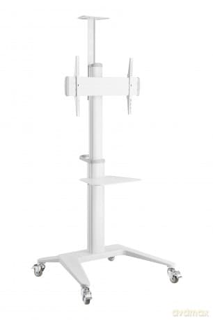 Stojak mobilny do tv 32-70 cali 70kg biały