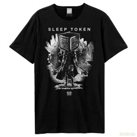 Sleep Token: Axe Samarui Vintage Black Small T Shirt