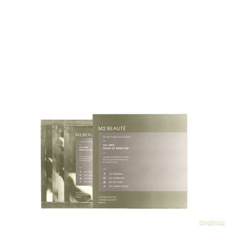 M2 Beaute - Oil-free Makeup Remover Sachets - 7 pcs.