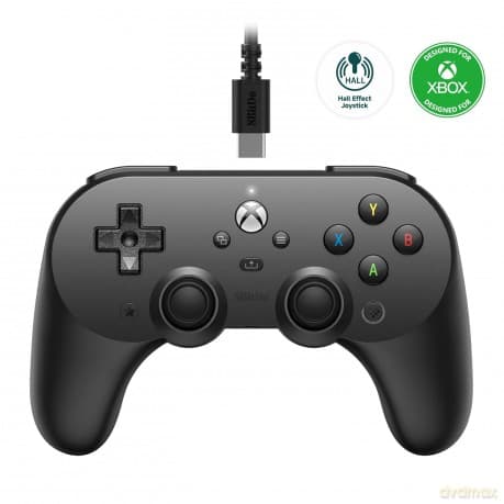 8BitDo Pro 2 Wired Xbox Gamepad Black