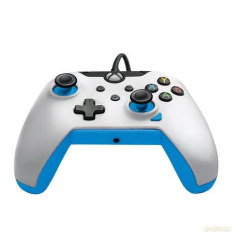 PDP Wired Controller Xbox Series X White - Ion (Blue)