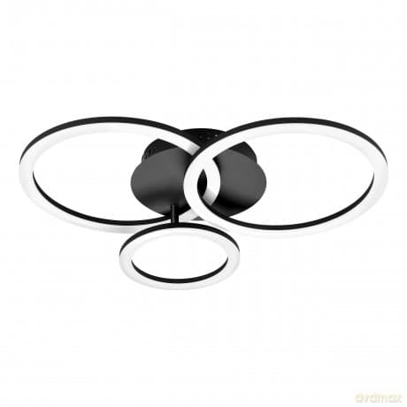 EGLO - Paranday-Z ceiling lamp w/circles black 54.5x44.5 - TW - Zigbee, Bluetooth