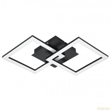 EGLO - Paranday-Z ceiling lamp w/squares black 52.5x31 - TW - Zigbee, Bluetooth