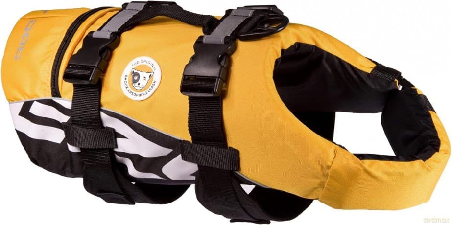 Ezydog - Life jacket yellow m 18 - 27 kg