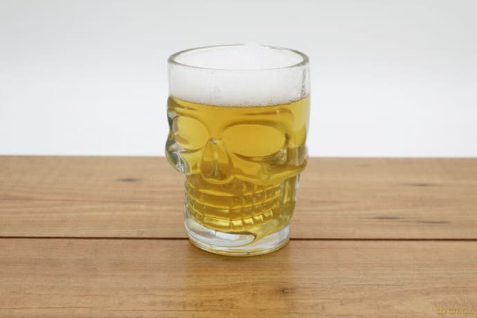 Winkee - Skull Beer Glass