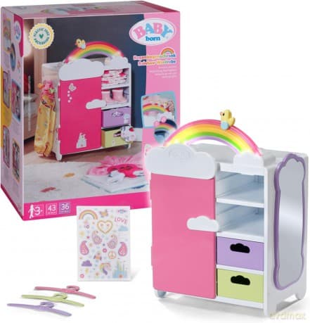 BABY born - Rainbow Wardrobe (836040)