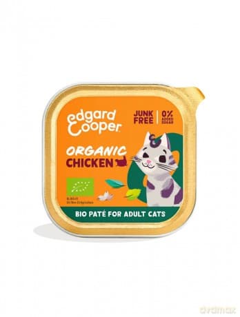 Edgard Cooper - Cat Adult Vetfood Pate Organic Chicken - 85g