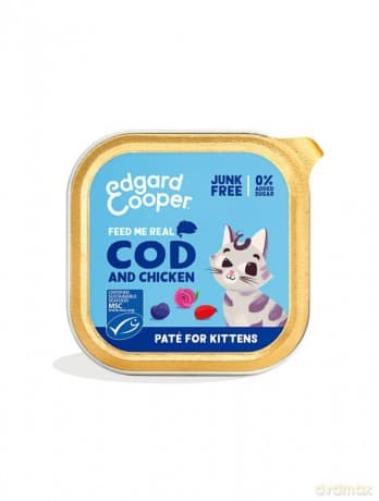 Edgard Cooper - Kitten Vetfood Pate Cod/Chicken - 85g
