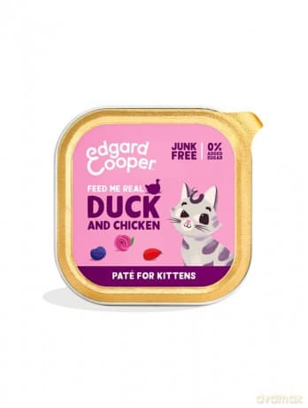 Edgard Cooper - Kitten Vetfood Pate Duck/Chicken - 85g