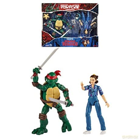 Bandai: 2 Pack Action Figure VS - TMNT vs Stranger Things (Leonardo & Eleven)