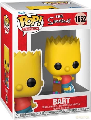 Funko - TV: The Simpsons (Bart Simpson) POP! Vinyl
