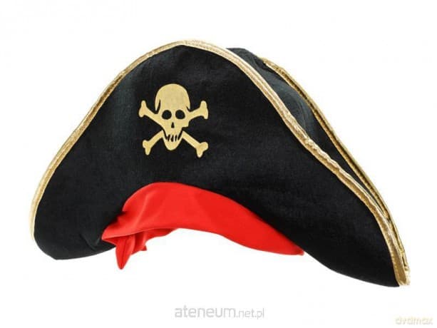 Czapka pirata dziecięca