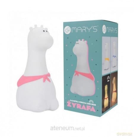 Lampka nocna LED RGB żyrafa