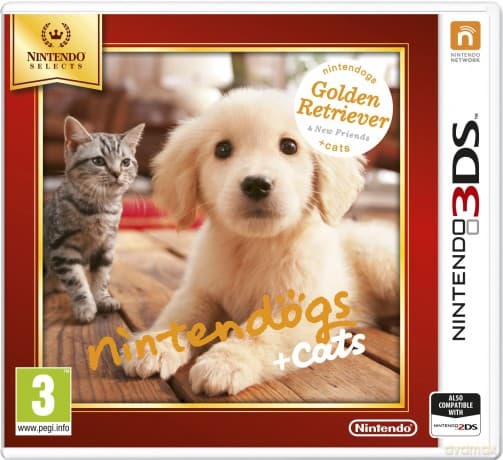 Nintendogs and Cats 3D: Golden Retriever (Selects)