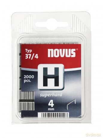 Novus - Typ 37/4 H-4 mm Staples (Pack of 2000)