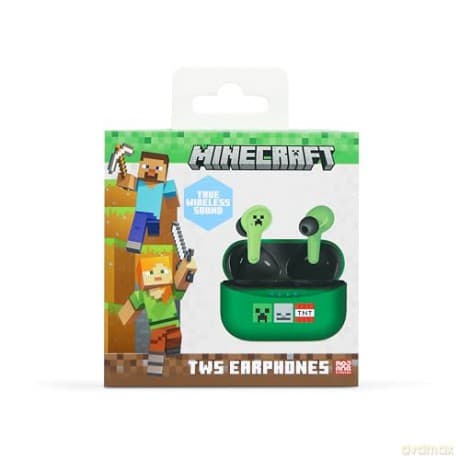 OTL TWS Minecraft Earpods (Green)