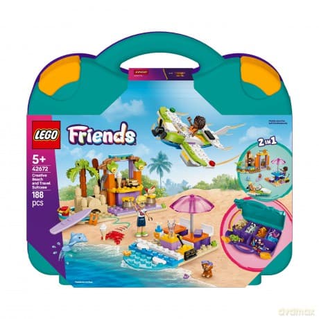 LEGO Friends Kreatywna walizka plażowa (42672)