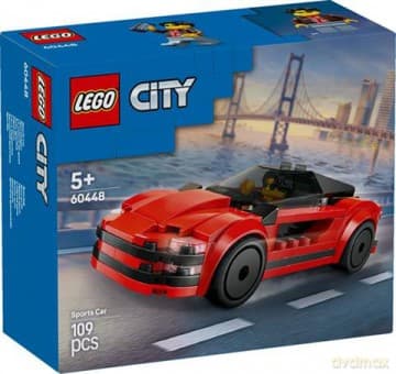 LEGO City Czerwony samochód sportowy (60448)