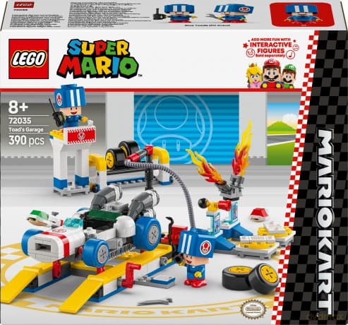 LEGO Super Mario Mario Kart - Toad i Jego Garaż (72035)
