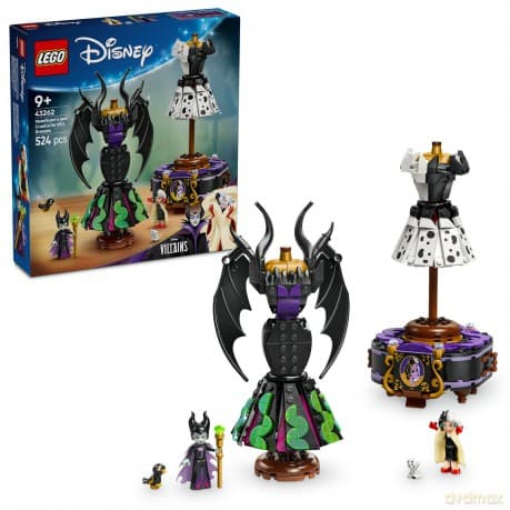 LEGO Disney Classic Suknie Diaboliny i Cruelli De Mon (43262)