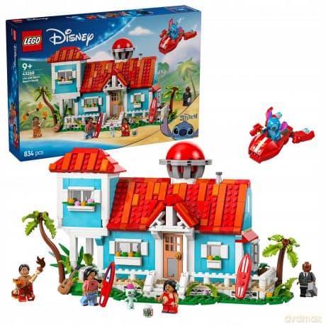 LEGO Disney Classic Domek na plaży Lilo i Stitcha (43268)