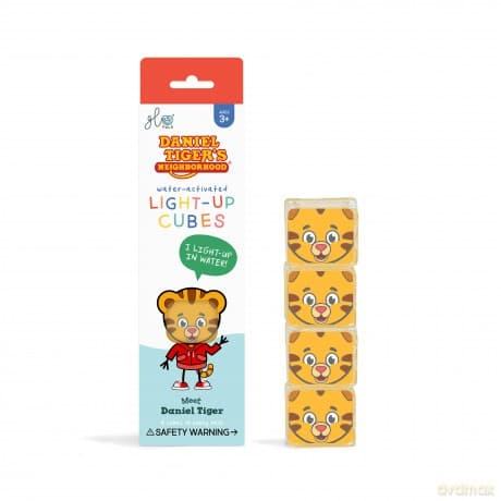 Kostki sensoryczne świecące w wodzie Daniel Tygrysek