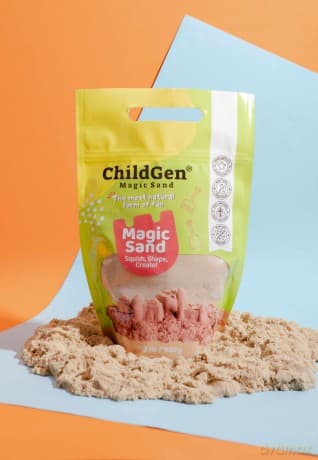 Piasek kinetyczny naturalny zapach brzoskwiniowy 907g