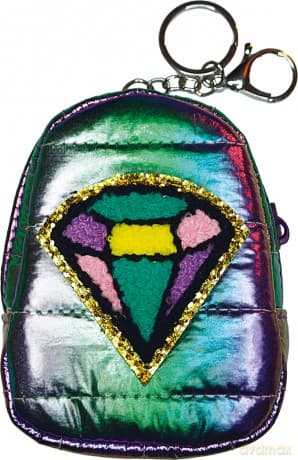 Targi Portfelik Puffy fioletowy