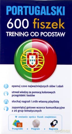 Portugalski. 600 fiszek. Trening od podstaw