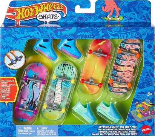 Hot Wheels Skate Deska + buty 4-pak