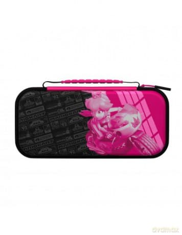 PDP Travel GLOW Case Grand Prix Peach Licensed Switch