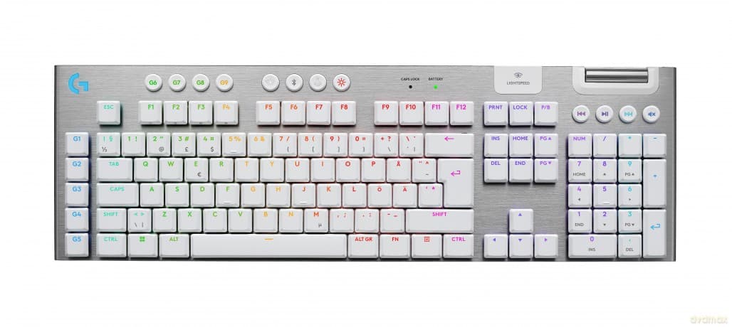 Logitech - G915 X LIGHTSPEED Low-Profile Wireless Gaming Keyboard