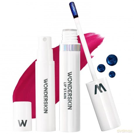 Wonderskin - Wonder Blading Lip Stain Kit Darling Bright Plum Makeup