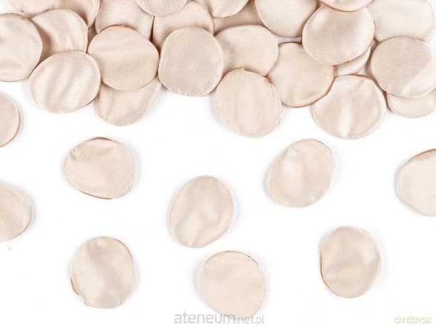 Płatki róż w woreczku odcienie beżowym 100szt