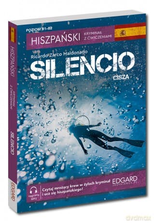Cisza /Silencio. Hiszpański. Kryminał z ćwiczeniami - Ricardo Zarco Maldonada