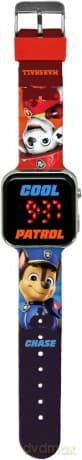 Zegarek LED z kalendarzem Paw Patrol PW20003