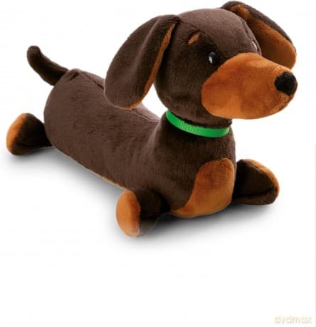 NICI Przytulanka piesek jamnik leżący 27 cm