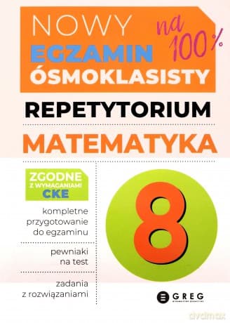 Matematyka. Repetytorium Nowy Egzamin ósmoklasisty 2024/2026 - Roman Gancarczyk
