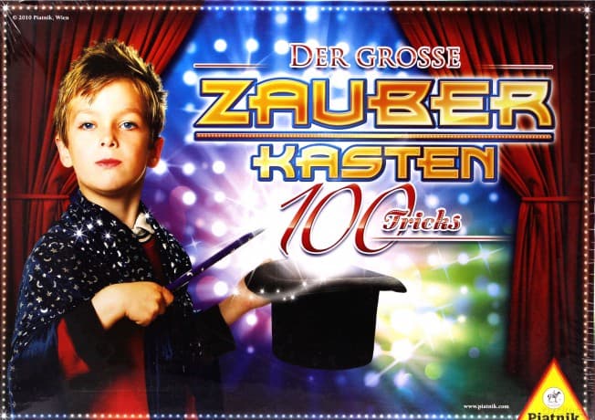 Magiczne pudełko - 100 sztuczek PIATNIK