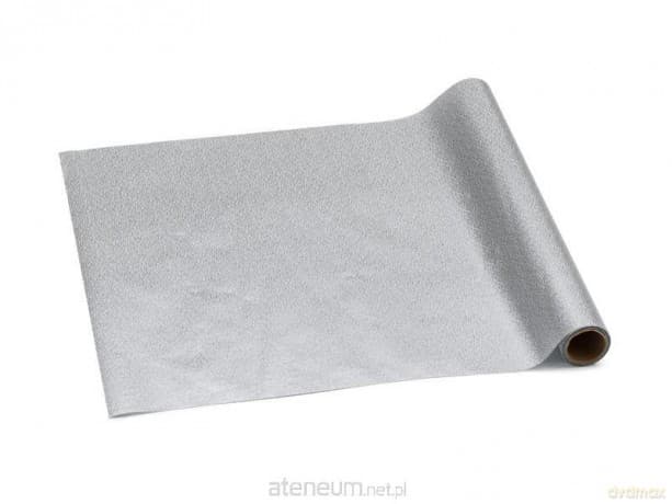 Bieżnik dekoracyjny srebrny 0,36x3m