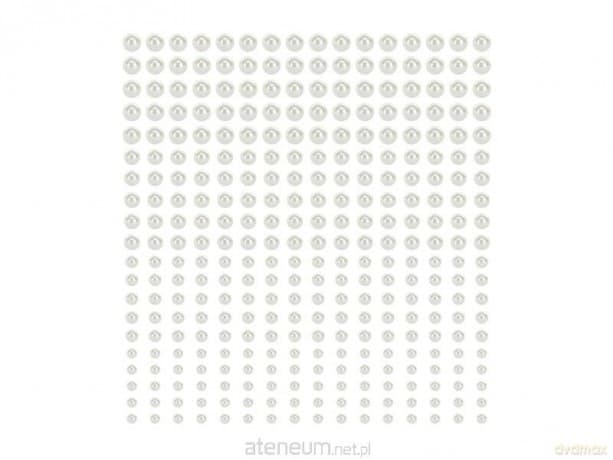 Naklejki perełki perłowy 440szt