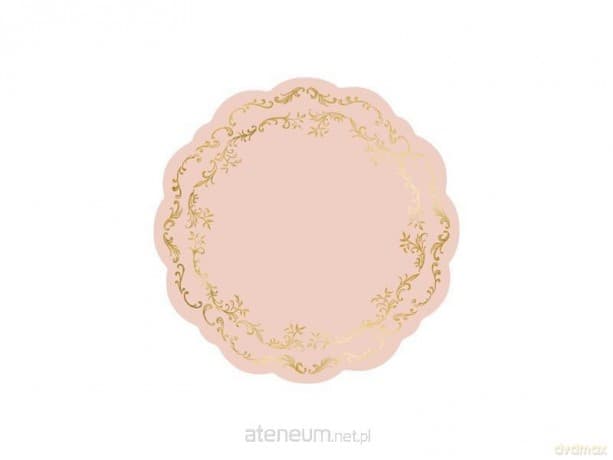 Podkładki pod talerze brudny róż 35cm 6szt