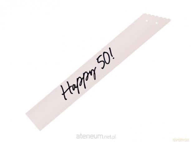 Szarfa Happy 50 krem 76cm