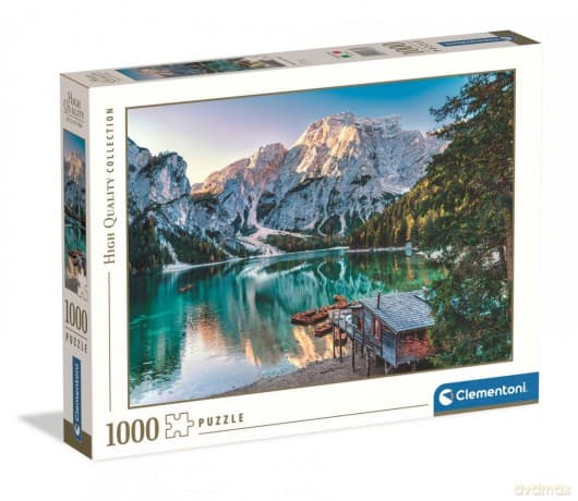 CLEMENTONI 1000 el. HQ Emerald Lake Braies
