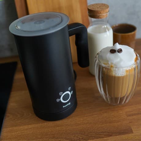 Huslog Spienacz do mleka matowy