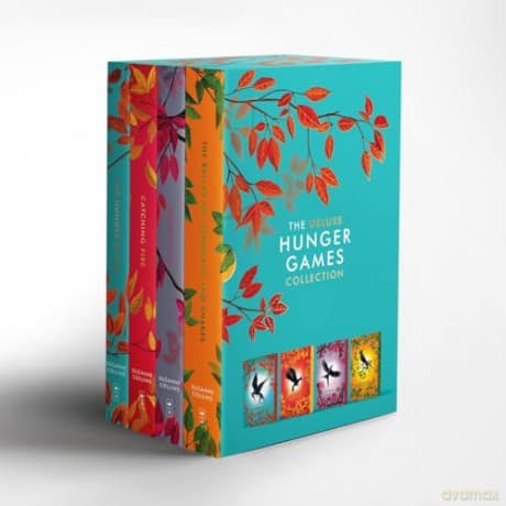The Deluxe Hunger Games Collection (a stunningly designed - with patterned edge! - 4 book set of the global bestselling series) (The Hunger Games) - Suzanne Collins